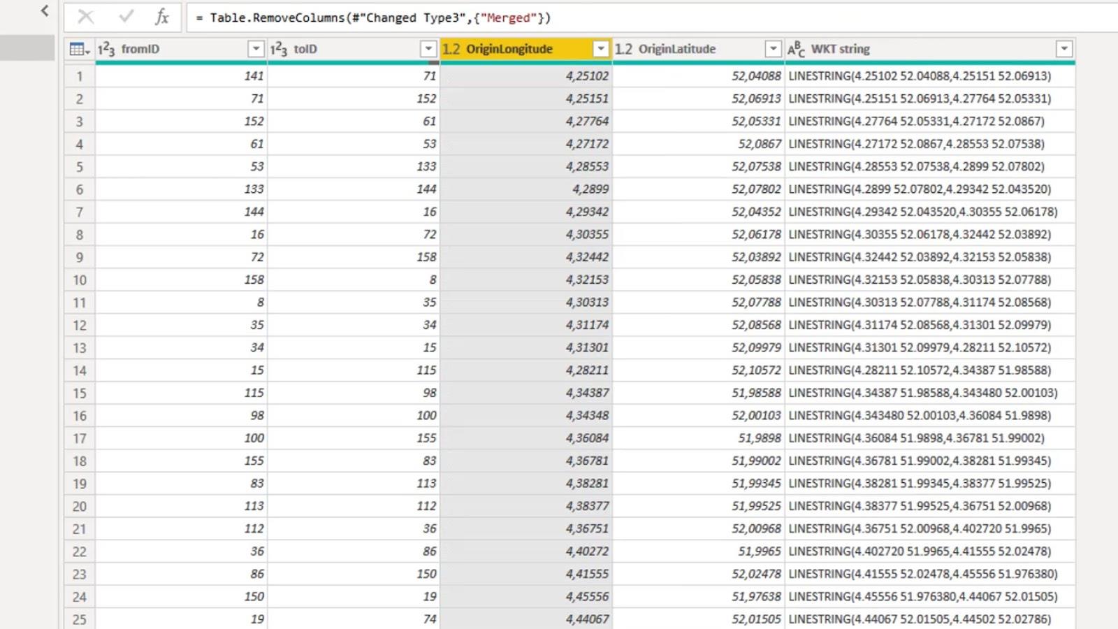 Visualizzazione della mappa delle icone di LuckyTemplates: stringhe WKT