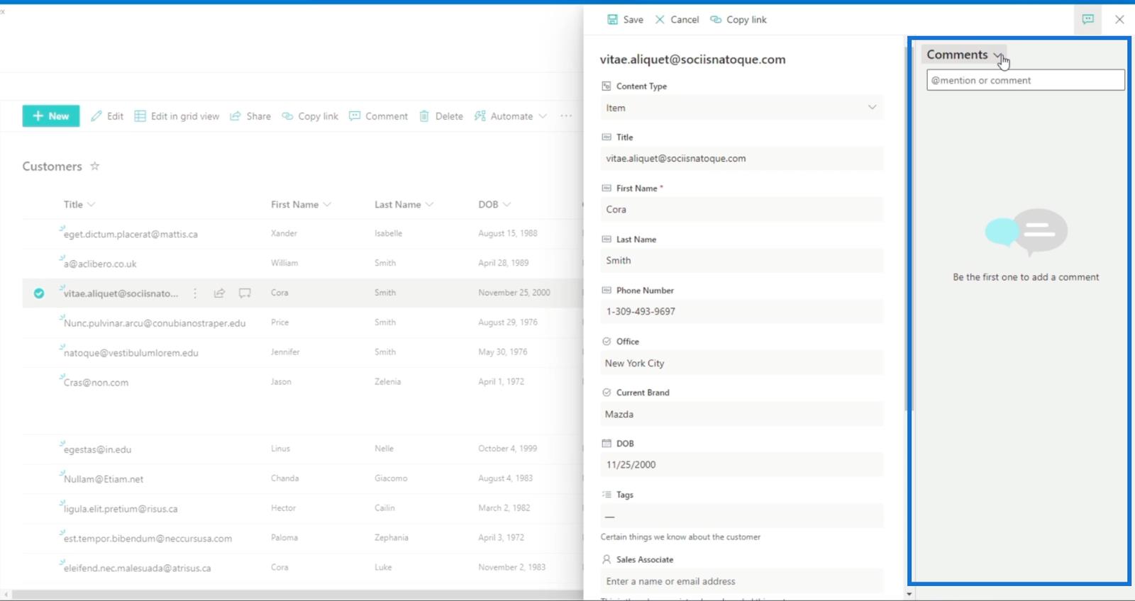 Commentaires SharePoint : son utilisation et son importance