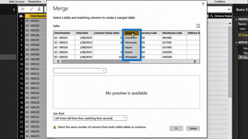 Comment fusionner des requêtes dans LuckyTemplates