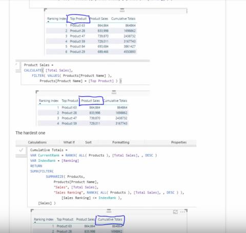 날짜가 없는 LuckyTemplates의 누적 합계 - 고급 DAX