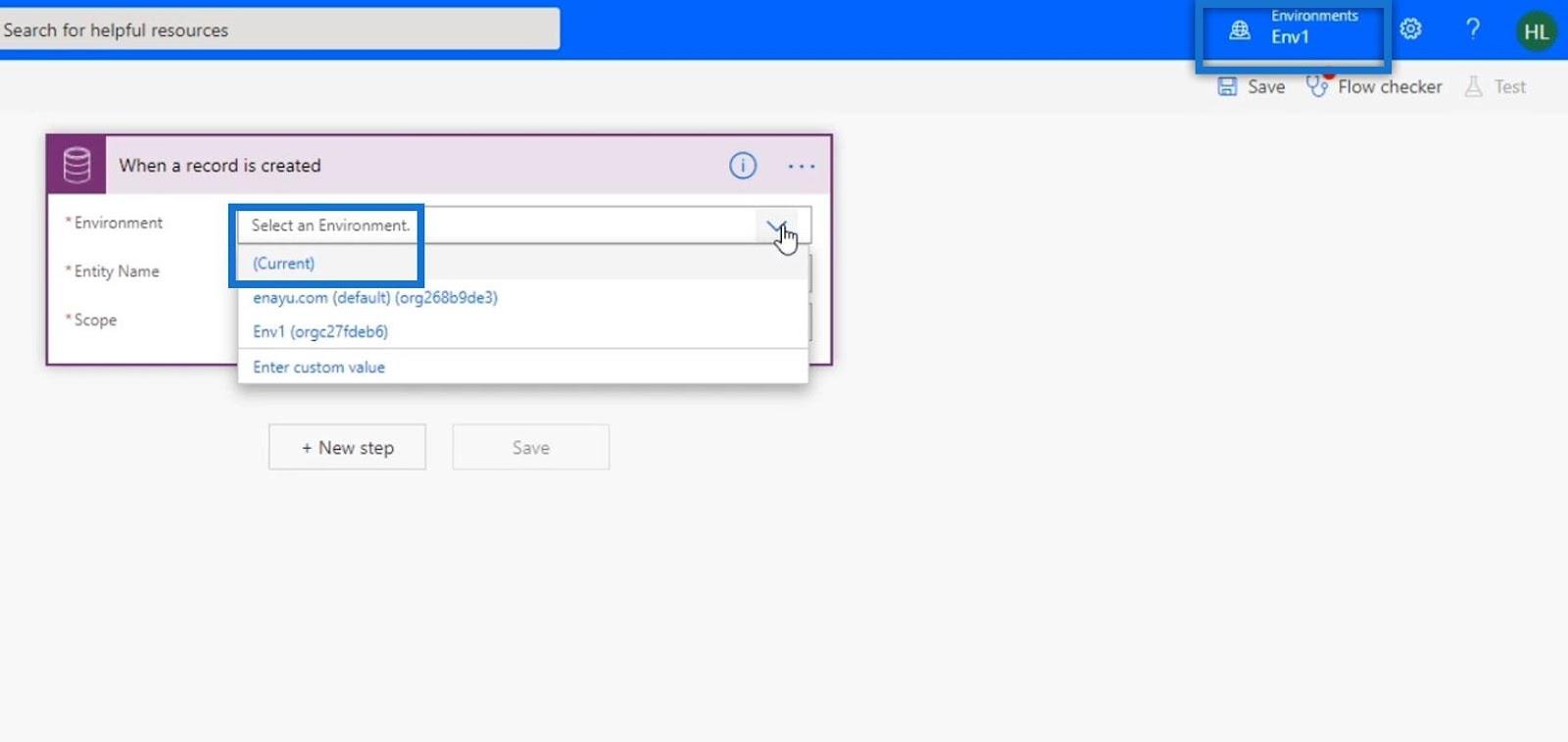 Intégration du flux des processus d'entreprise dans Power Automate