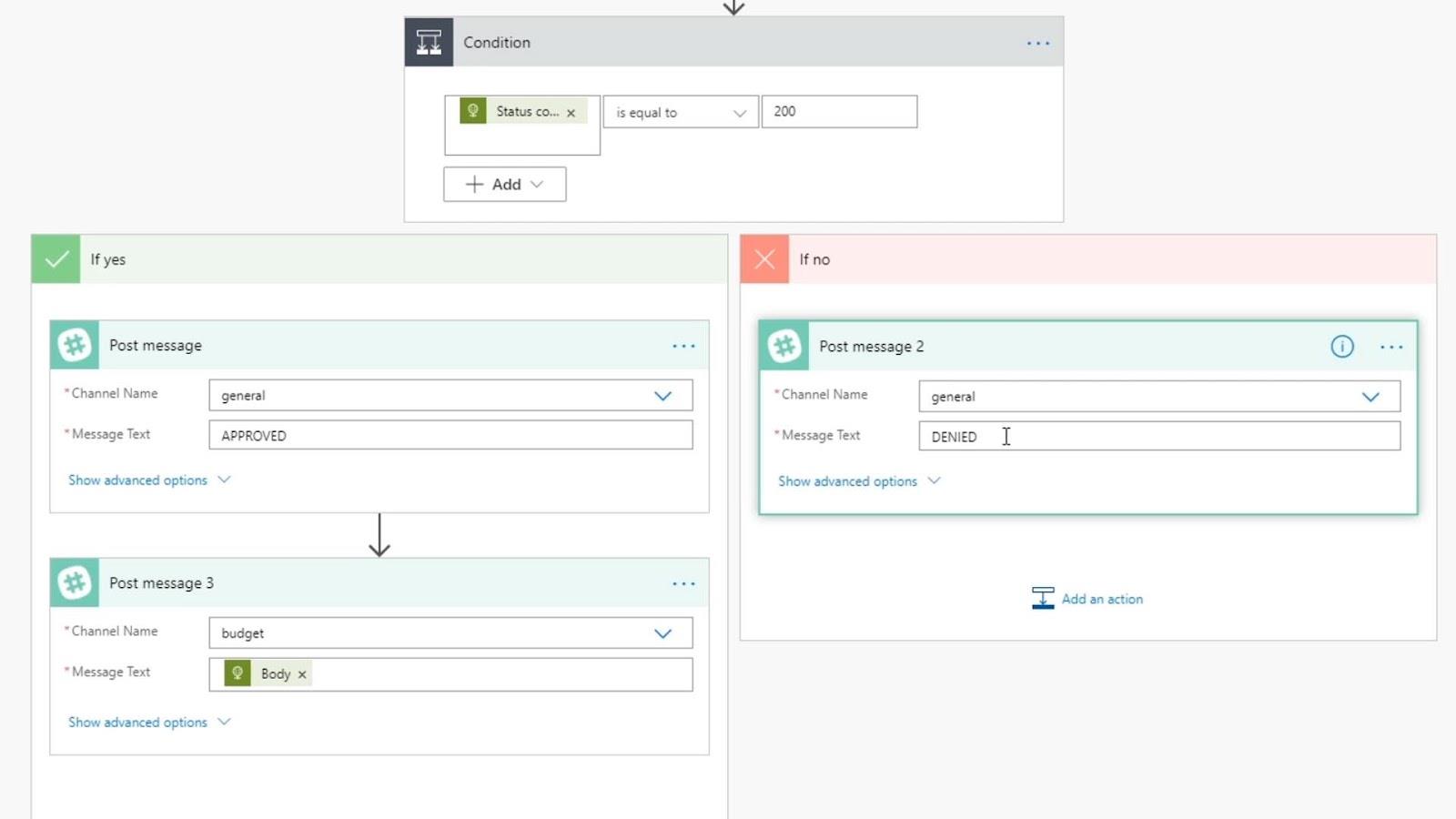 Gestion des erreurs dans Power Automate via le branchement parallèle