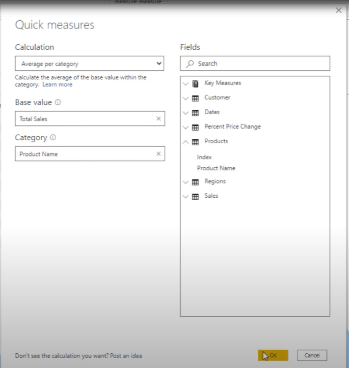 Avantages et inconvénients des mesures rapides dans LuckyTemplates