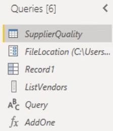 Outils, onglets et interface utilisateur Power Query