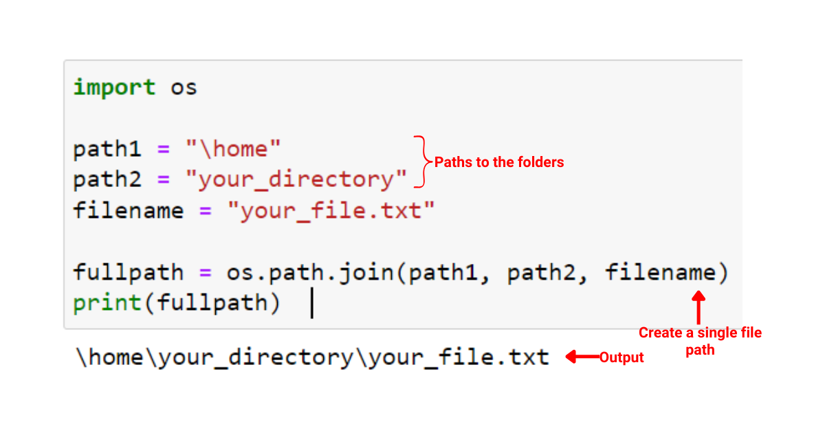 Os.Path.Join in Python: دليل عملي مع أمثلة