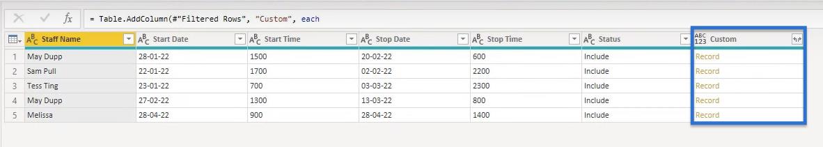 Solution LuckyTemplates entre les dates des heures de travail