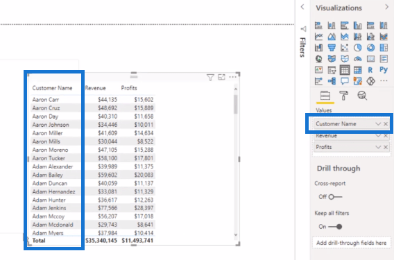 Técnica de visualización de datos |  Imágenes dinámicas de LuckyTemplates