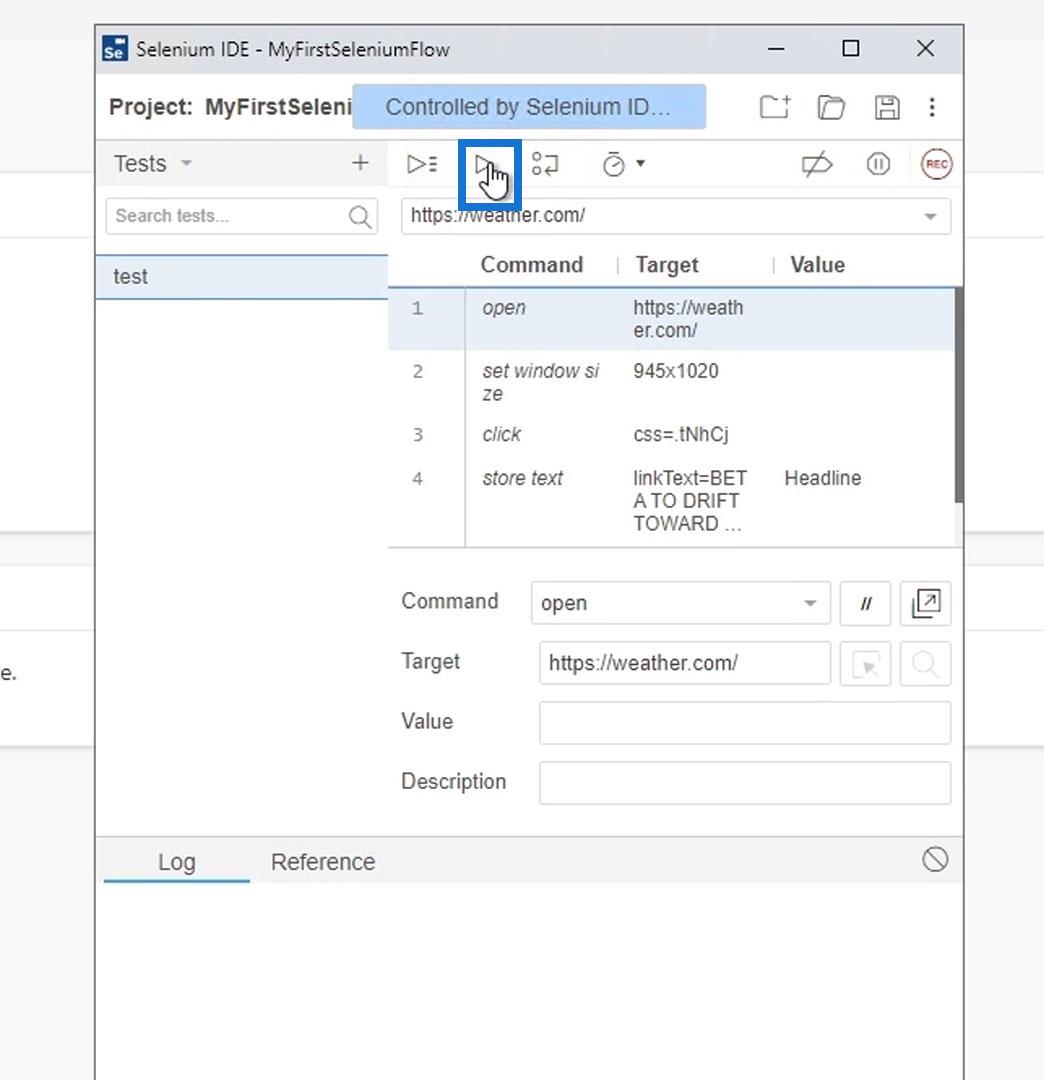 Selenium IDE In Power Automate UI 流程