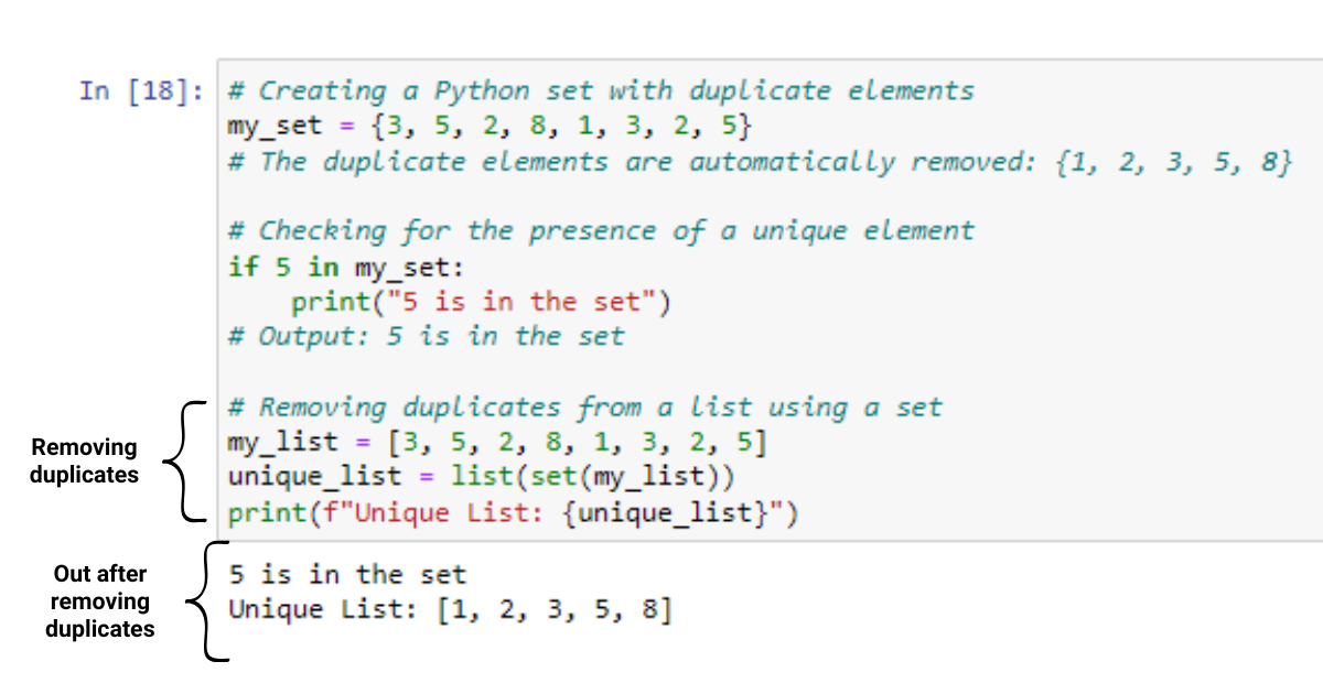Python-set versus lijst - het echte verschil