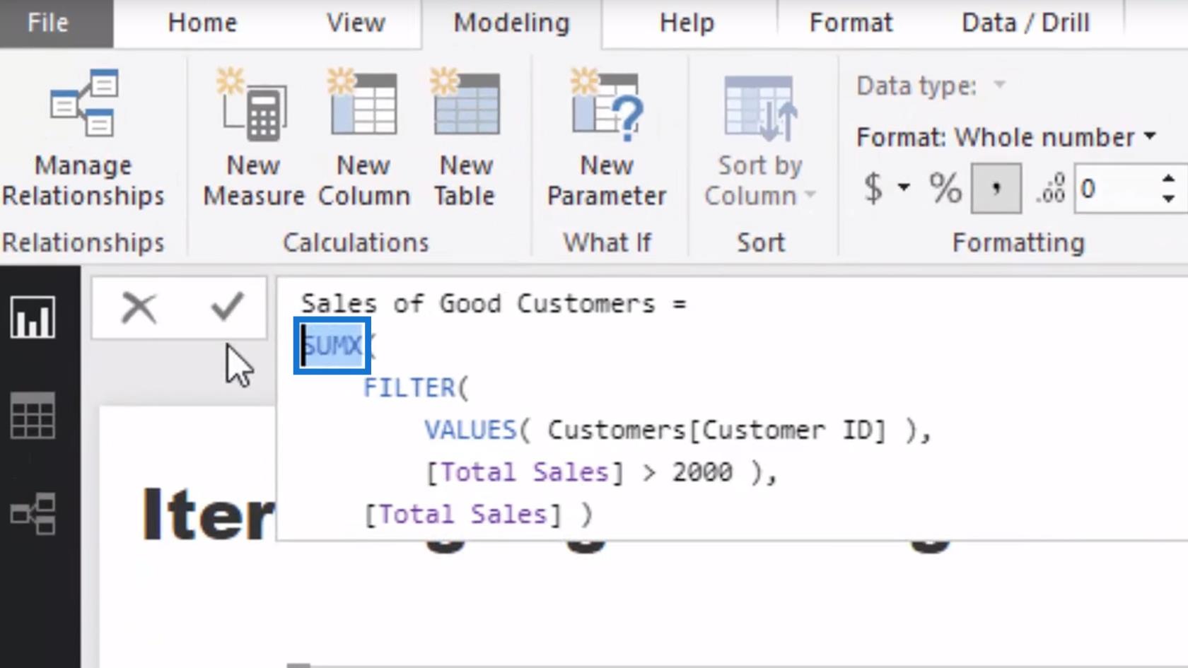 Tables virtuelles à l'intérieur des fonctions d'itération dans LuckyTemplates - Concepts DAX