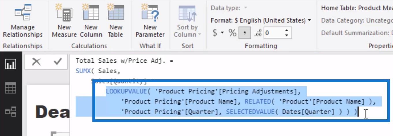 LuckyTemplates DAX 関数を使用して、時間の経過とともに価格が変動する製品に対処する