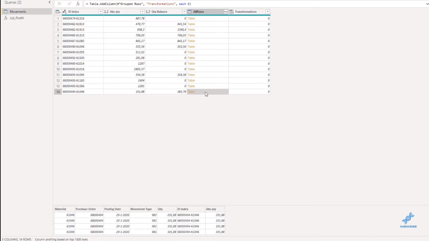 LuckyTemplates Power Query : suppression des lignes en double