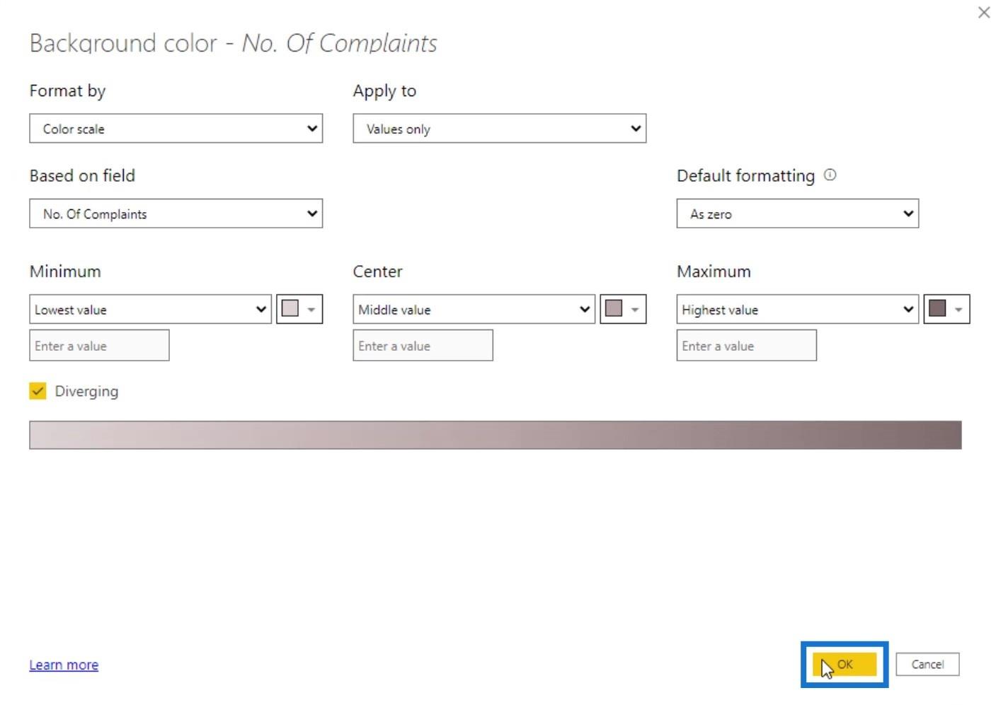 วิธีสร้าง LuckyTemplates Heat Map