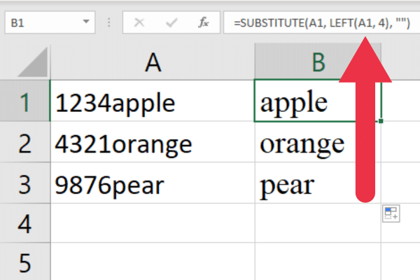 Cum să eliminați numerele din Excel din stânga: este ușor!