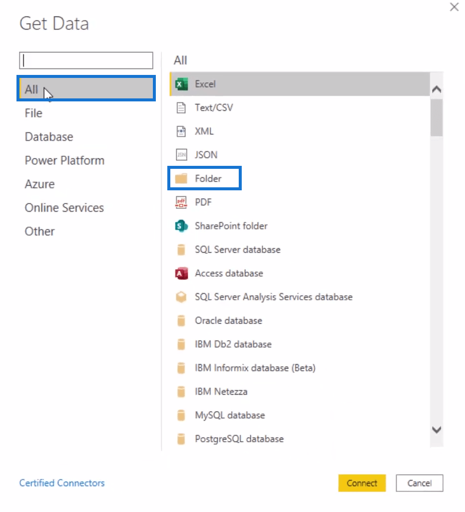 Mises en page du calendrier au format tabulaire à l'aide de Power Query