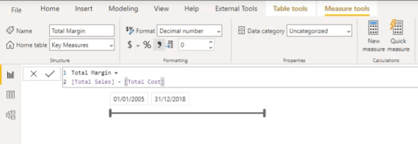 Utiliser l'éditeur tabulaire pour créer des groupes de calcul dans LuckyTemplates