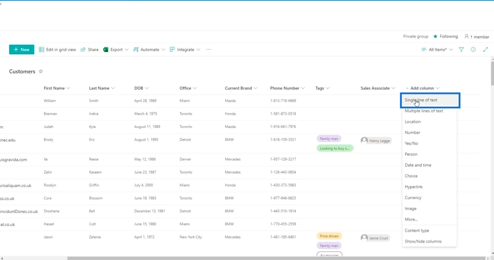 Colonnes calculées dans SharePoint |  Un aperçu