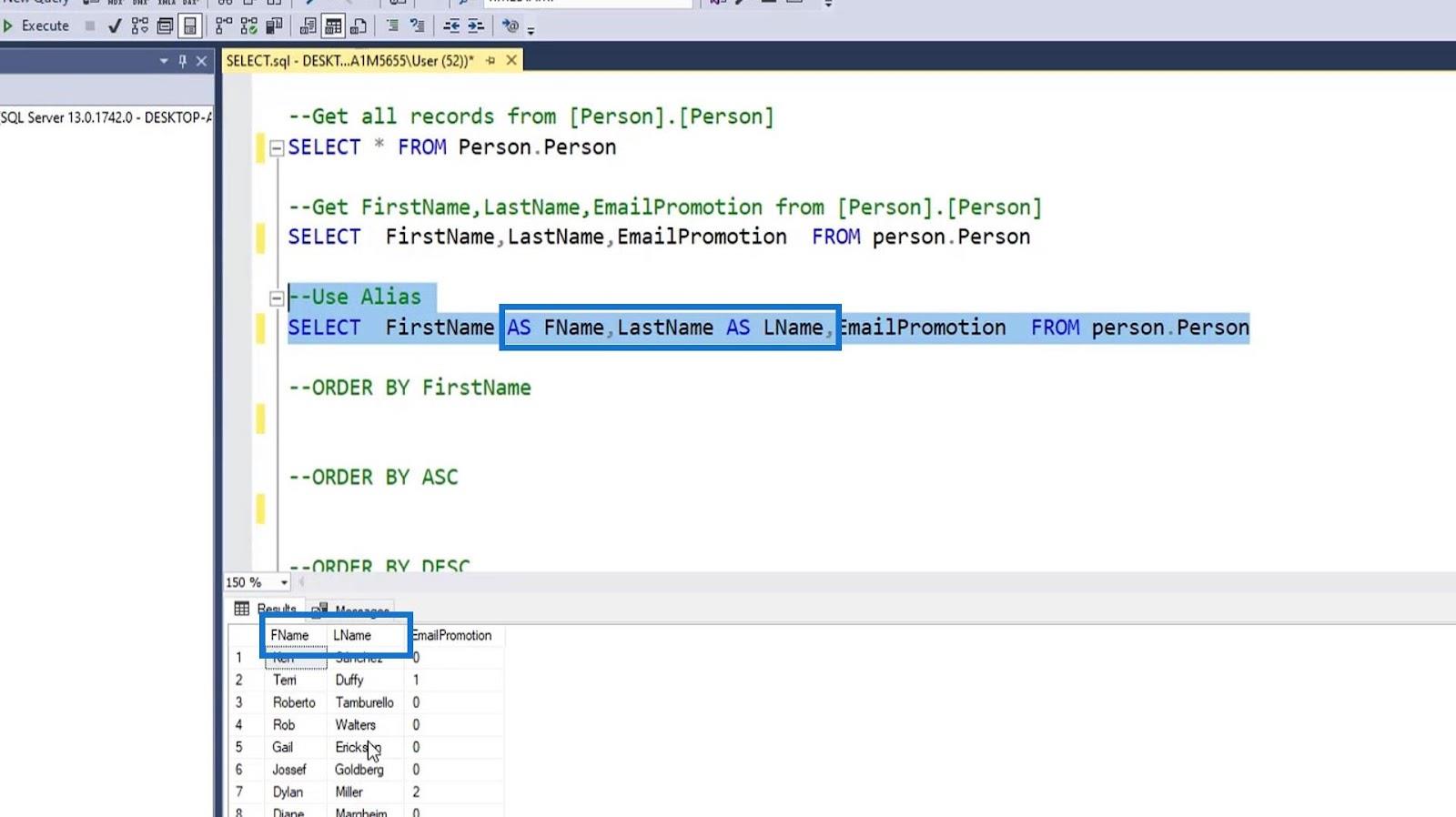 Instrucțiunea SQL SELECT: o introducere