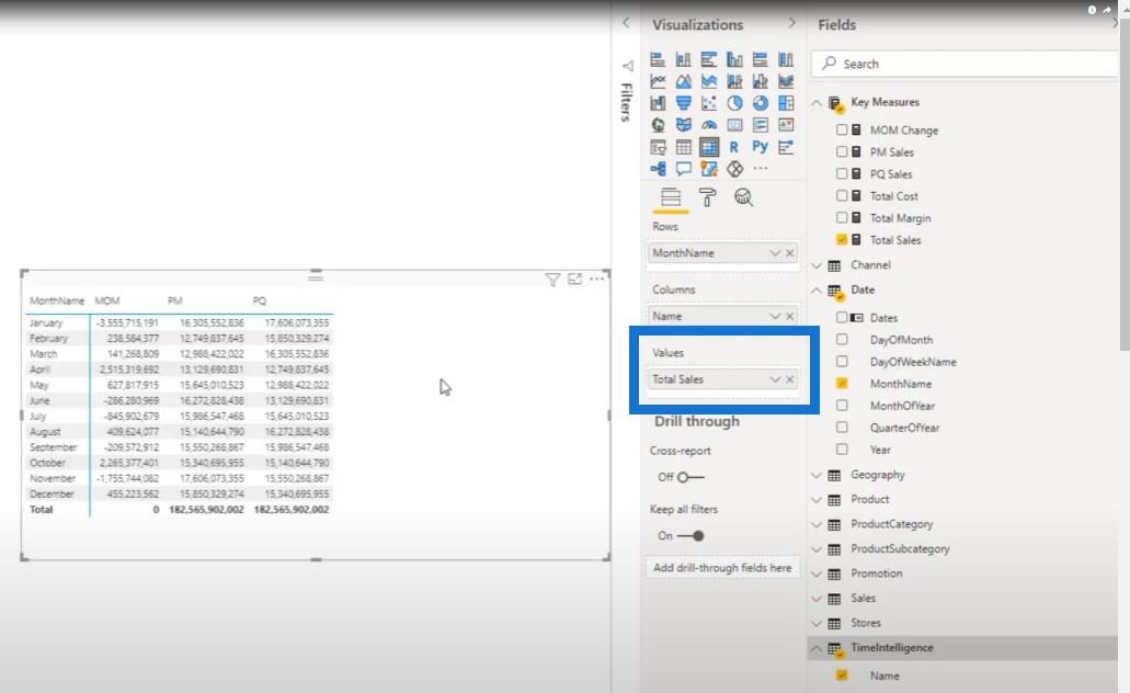 Utiliser l'éditeur tabulaire pour créer des groupes de calcul dans LuckyTemplates