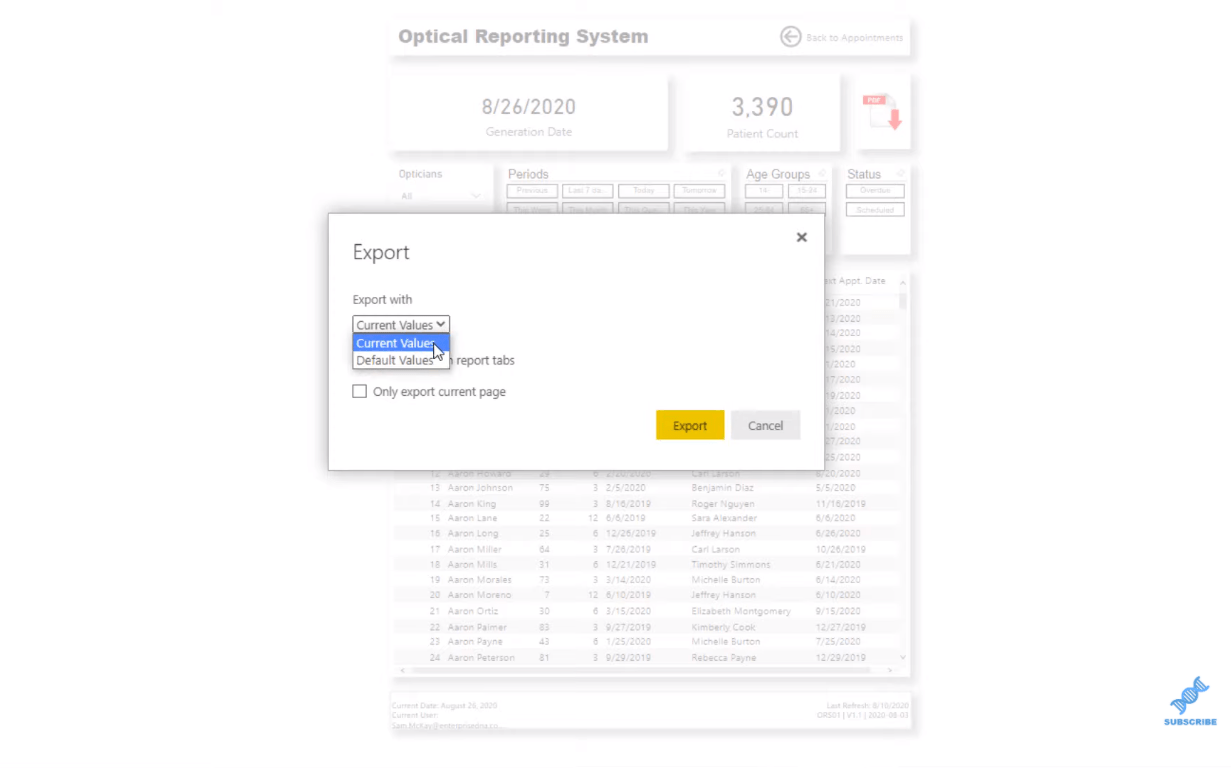 Construirea unui sistem de raportare cu LuckyTemplates