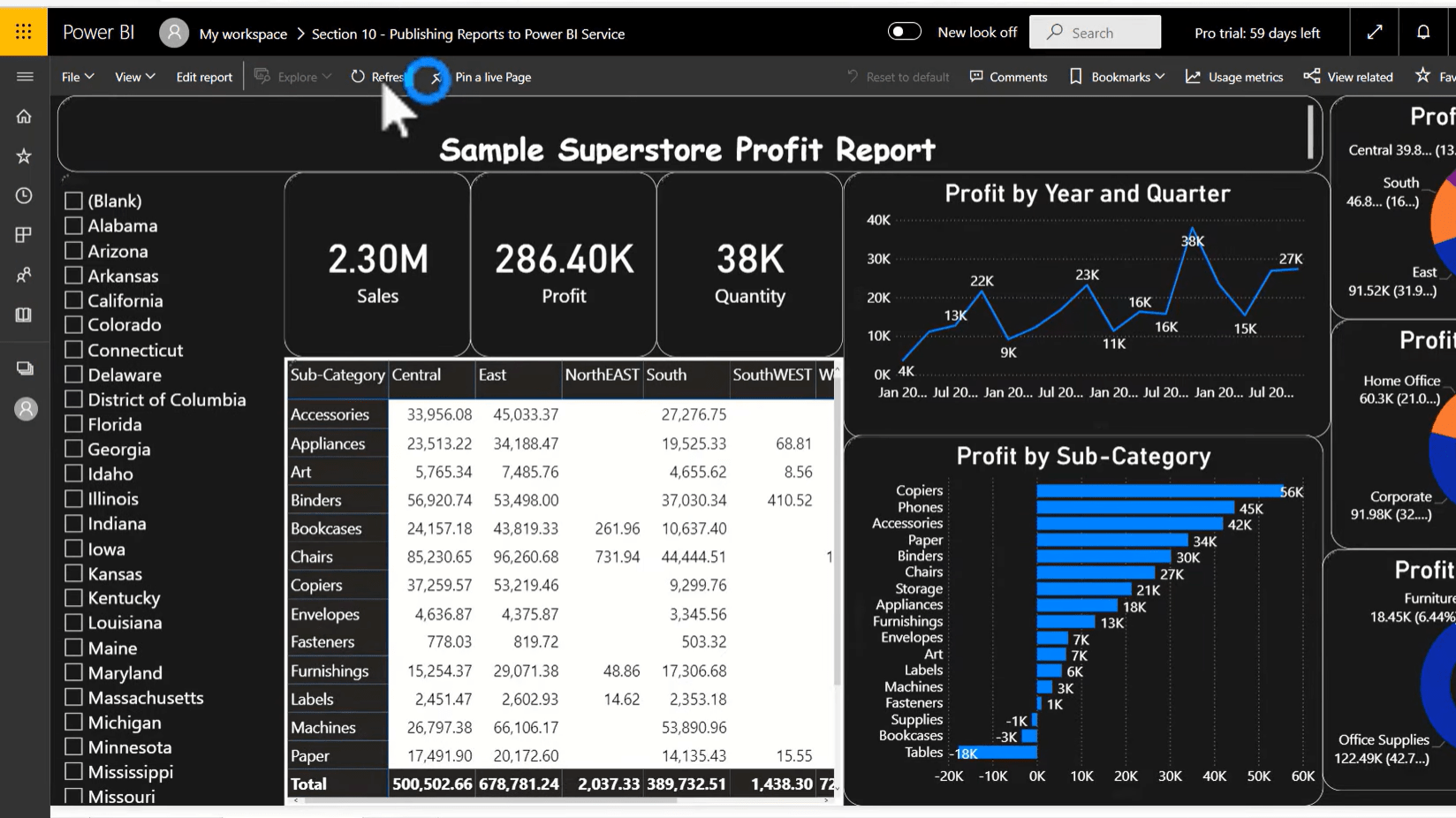 LuckyTemplates 報表自動刷新 |  PBI服務