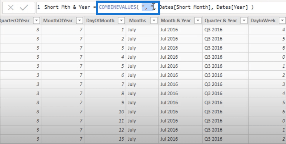 3 façons de combiner des valeurs à l'aide de DAX Inside LuckyTemplates