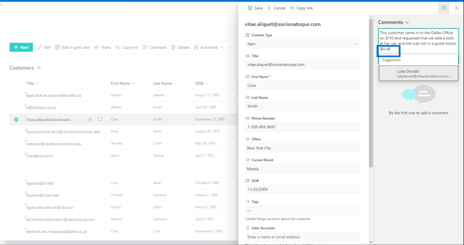 Commentaires SharePoint : son utilisation et son importance