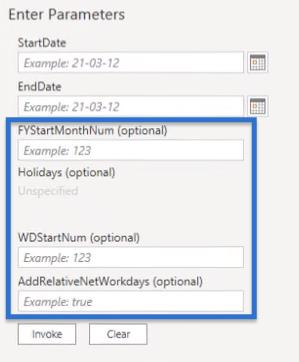 Présentation de la table de dates étendue Power Query V2