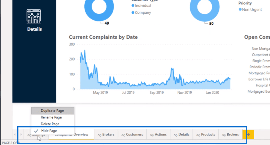 高質量的 LuckyTemplates 報表導航體驗