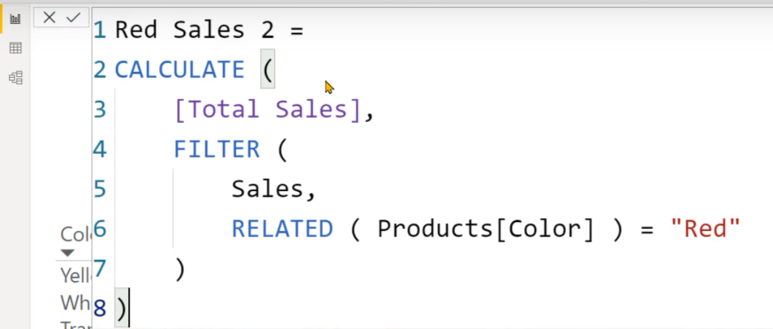 Tables développées dans LuckyTemplates