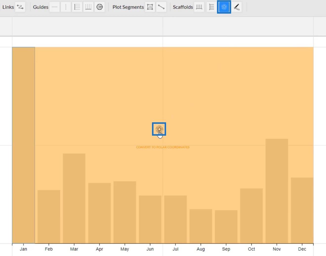 Grafico a rose: crea un grafico circolare utilizzando Chartiulator