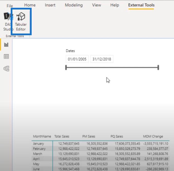 Utiliser l'éditeur tabulaire pour créer des groupes de calcul dans LuckyTemplates