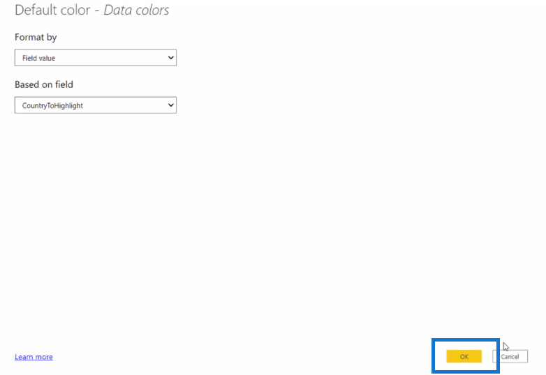 Graphiques en nuage de points dans LuckyTemplates - Mise en évidence des points clés