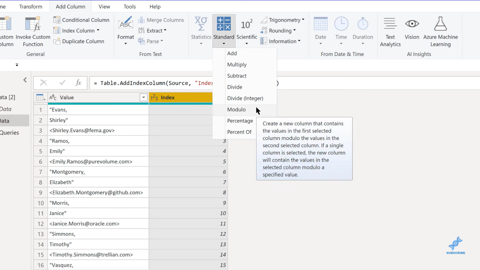 Power Query Modulo : Comment gérer les données empilées