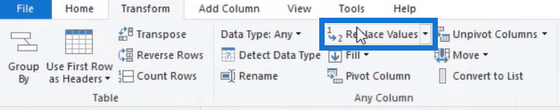 Operator COALESCE: Aplicație Power Query