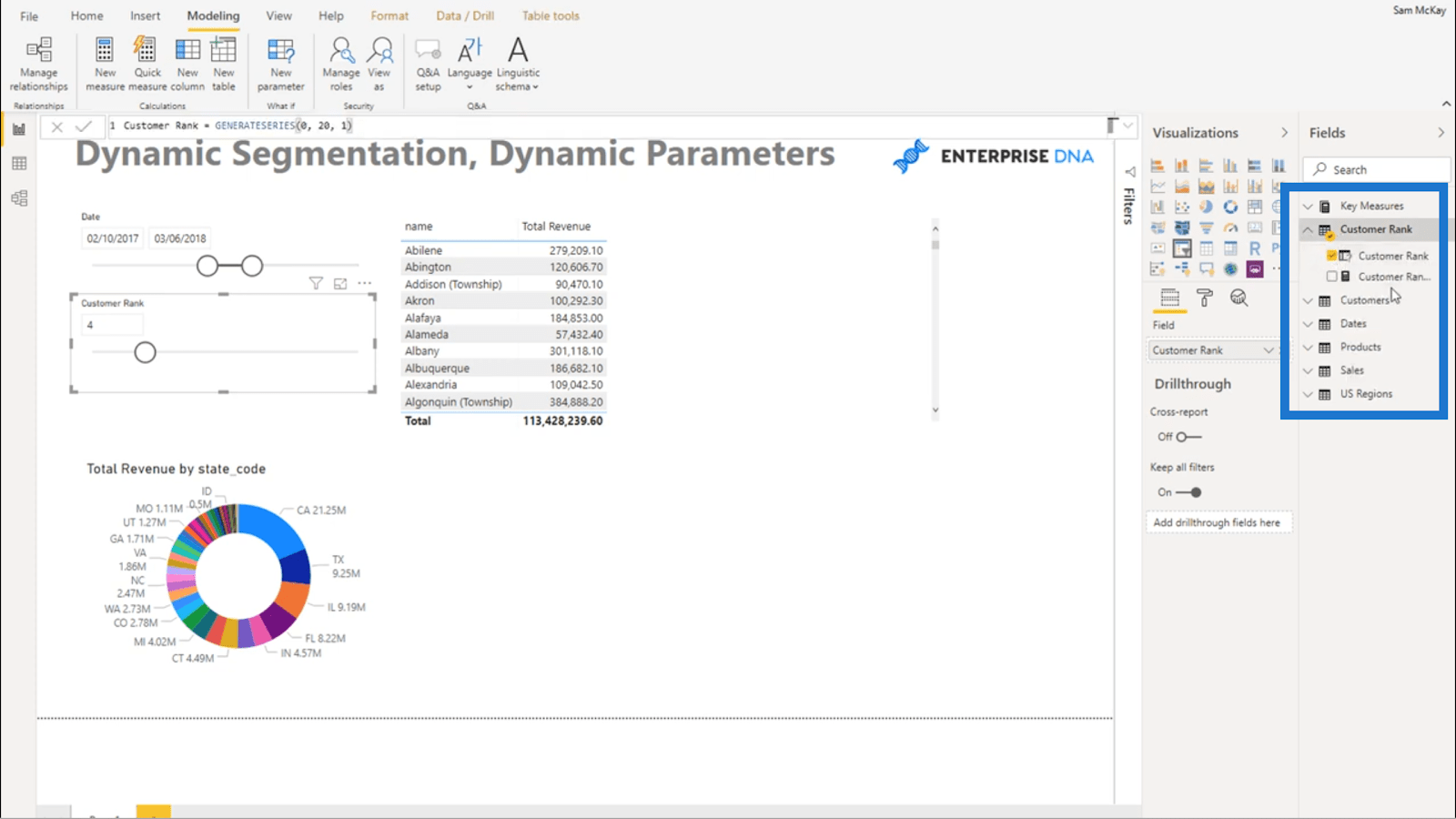 Segmentation dynamique avec paramètres dynamiques – Technique avancée LuckyTemplates et DAX