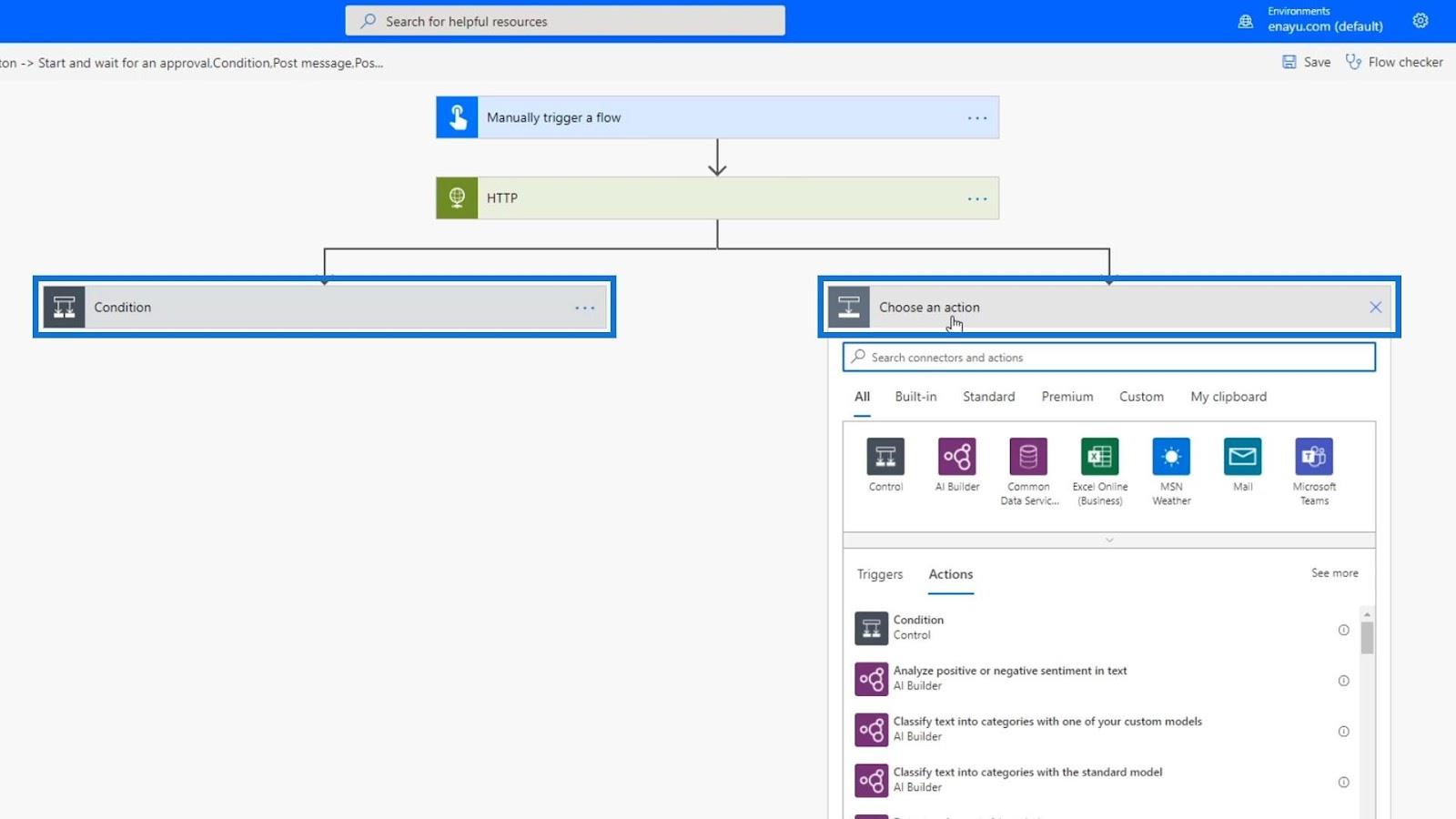 Gestion des erreurs dans Power Automate via le branchement parallèle