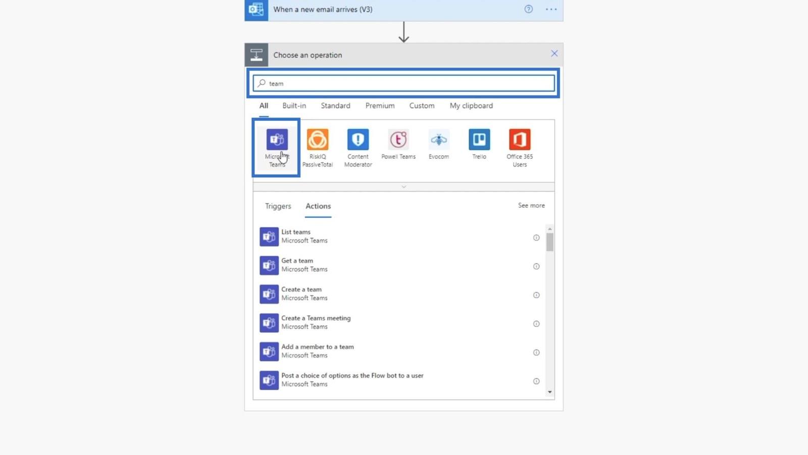 MS Flow : comment télécharger dans SharePoint par e-mail