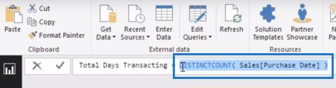 Time Intelligence en LuckyTemplates: cómo calcular el número de transacciones realizadas en los últimos N días