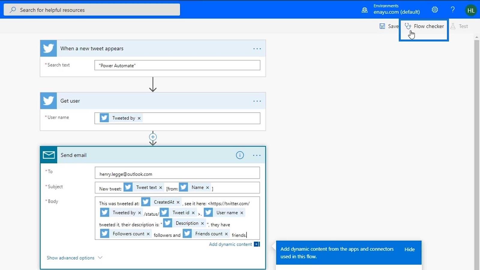 Flux automatizat în Microsoft Power Automate