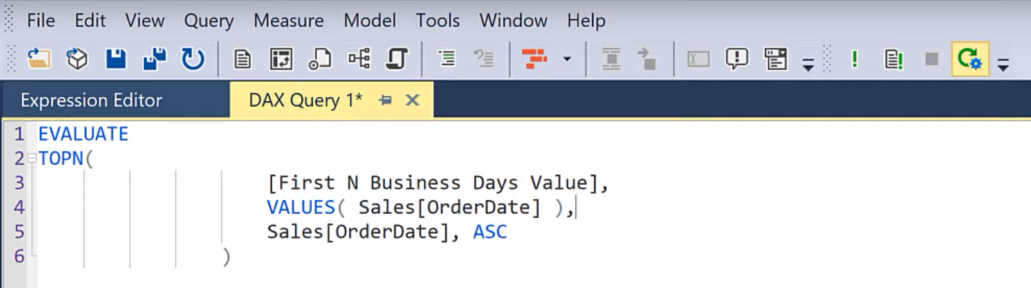 First N Business Days Revisited - Une solution de langage de codage DAX