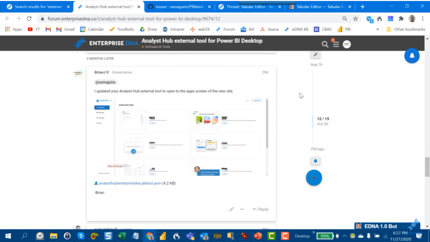 Mettez à niveau votre menu d'outils externes dans LuckyTemplates