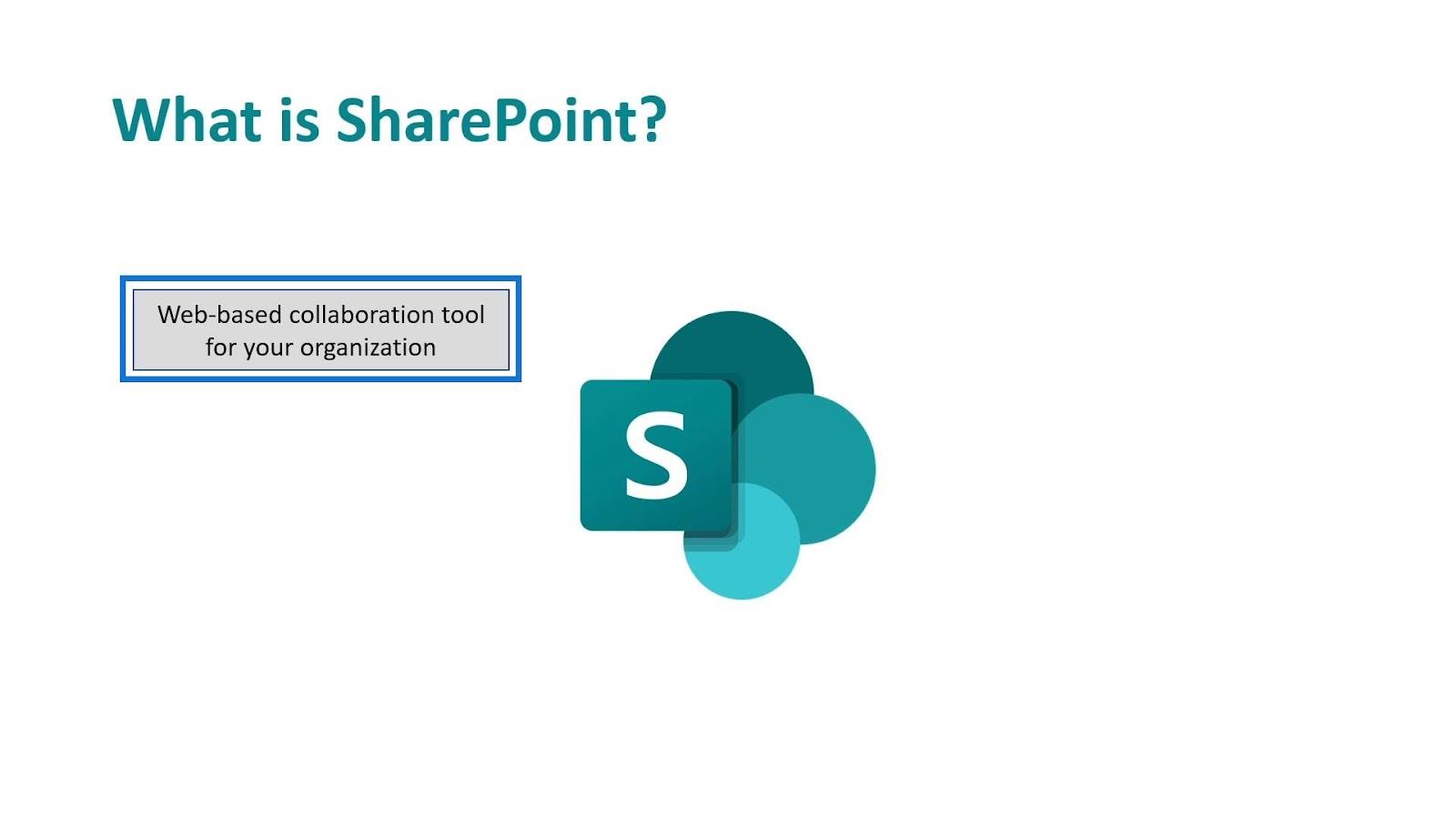 Microsoft SharePoint |  Un aperçu