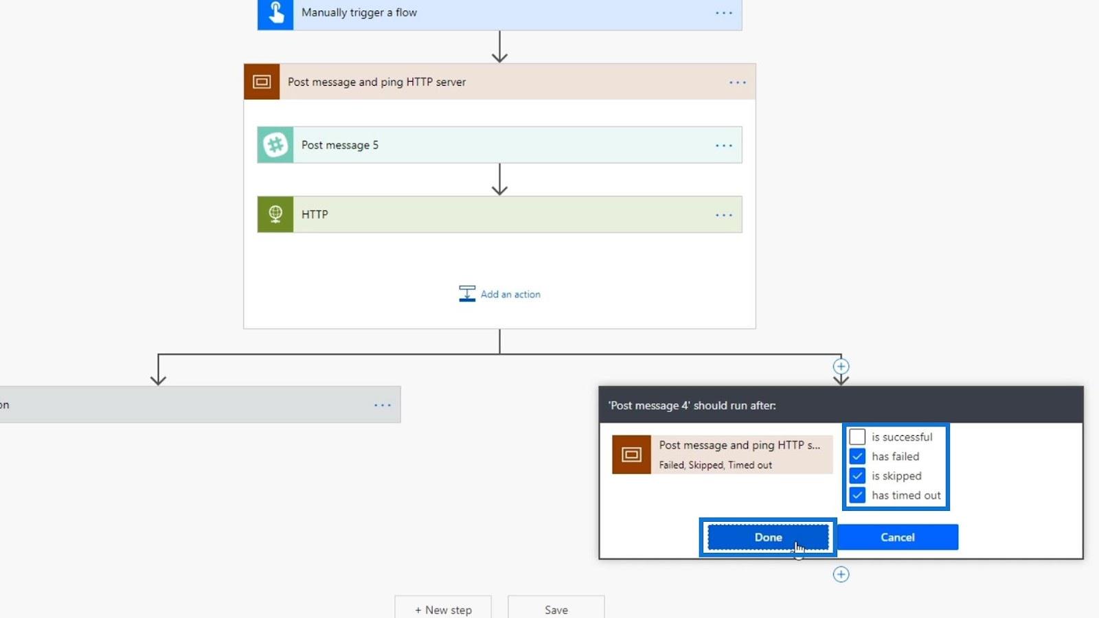 Controlul domeniului în Microsoft Power Automate Flows