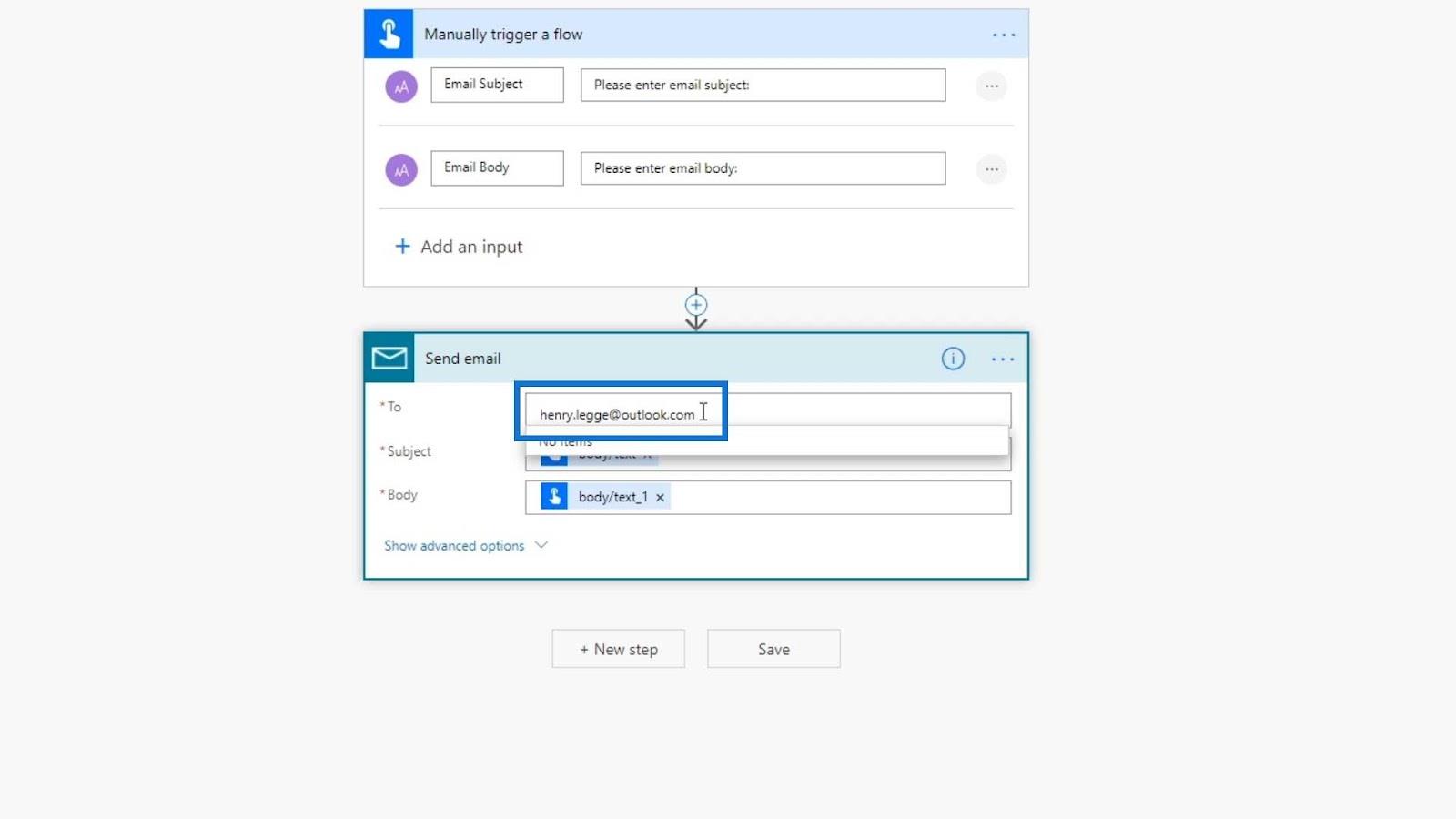 Microsoft Flows: Bearbeiten und Verfolgen in Power Automate