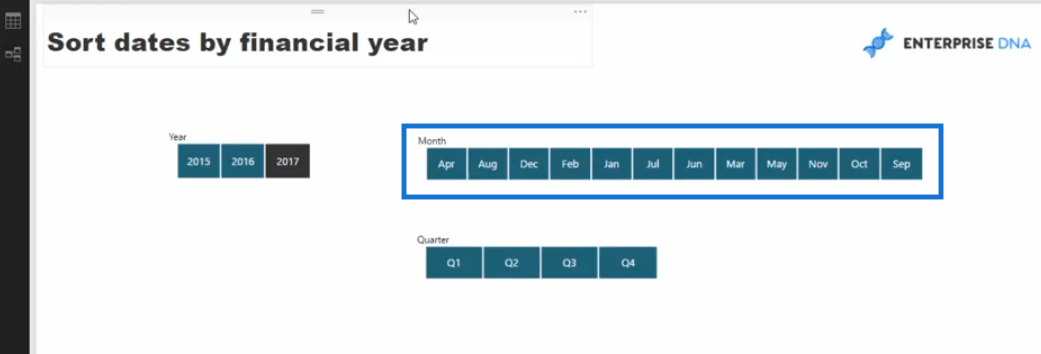 Tri des dates par exercice financier dans LuckyTemplates