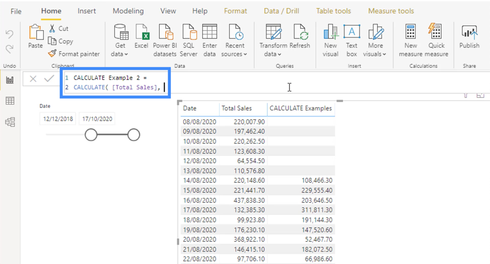 Fonction CALCULATE - Comment cela peut affecter vos calculs sur LuckyTemplates