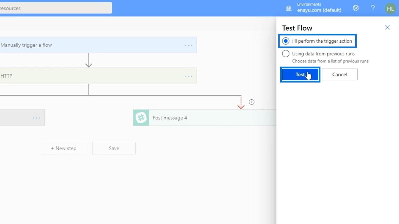 Gestion des erreurs dans Power Automate via le branchement parallèle