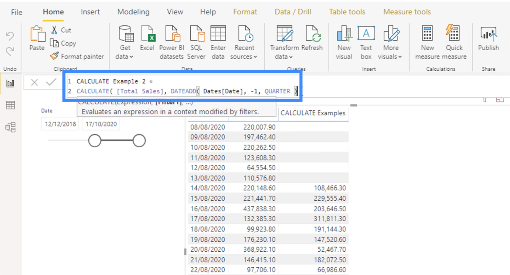 Fonction CALCULATE - Comment cela peut affecter vos calculs sur LuckyTemplates