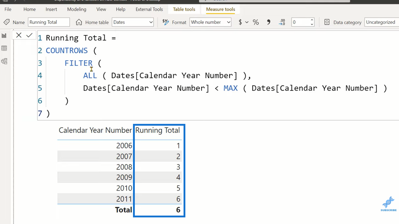 Contexte de ligne et contexte de filtre dans un code LuckyTemplates DAX